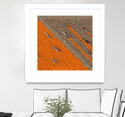 omamatia by vivi melignon on GIANT ART - orange digital painting