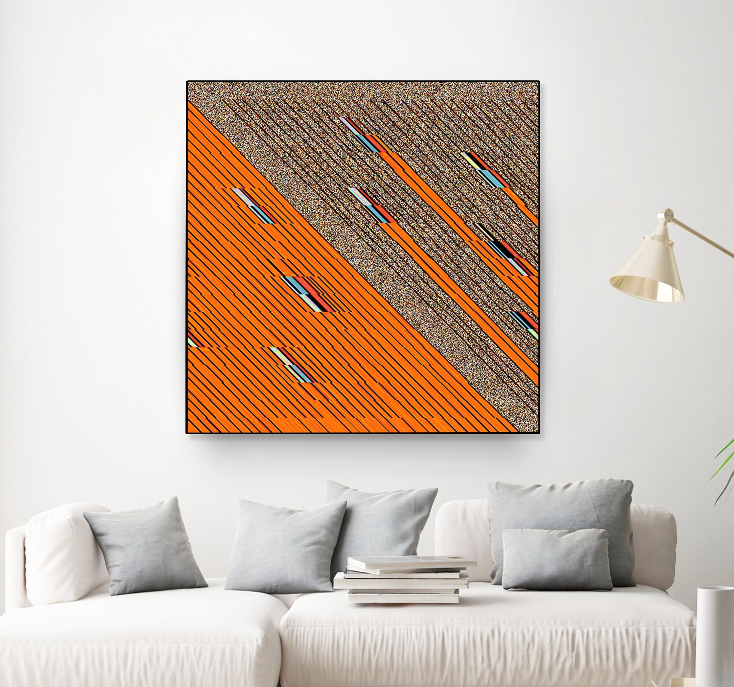 omamatia by vivi melignon on GIANT ART - orange digital painting