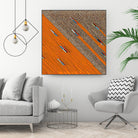 omamatia by vivi melignon on GIANT ART - orange digital painting