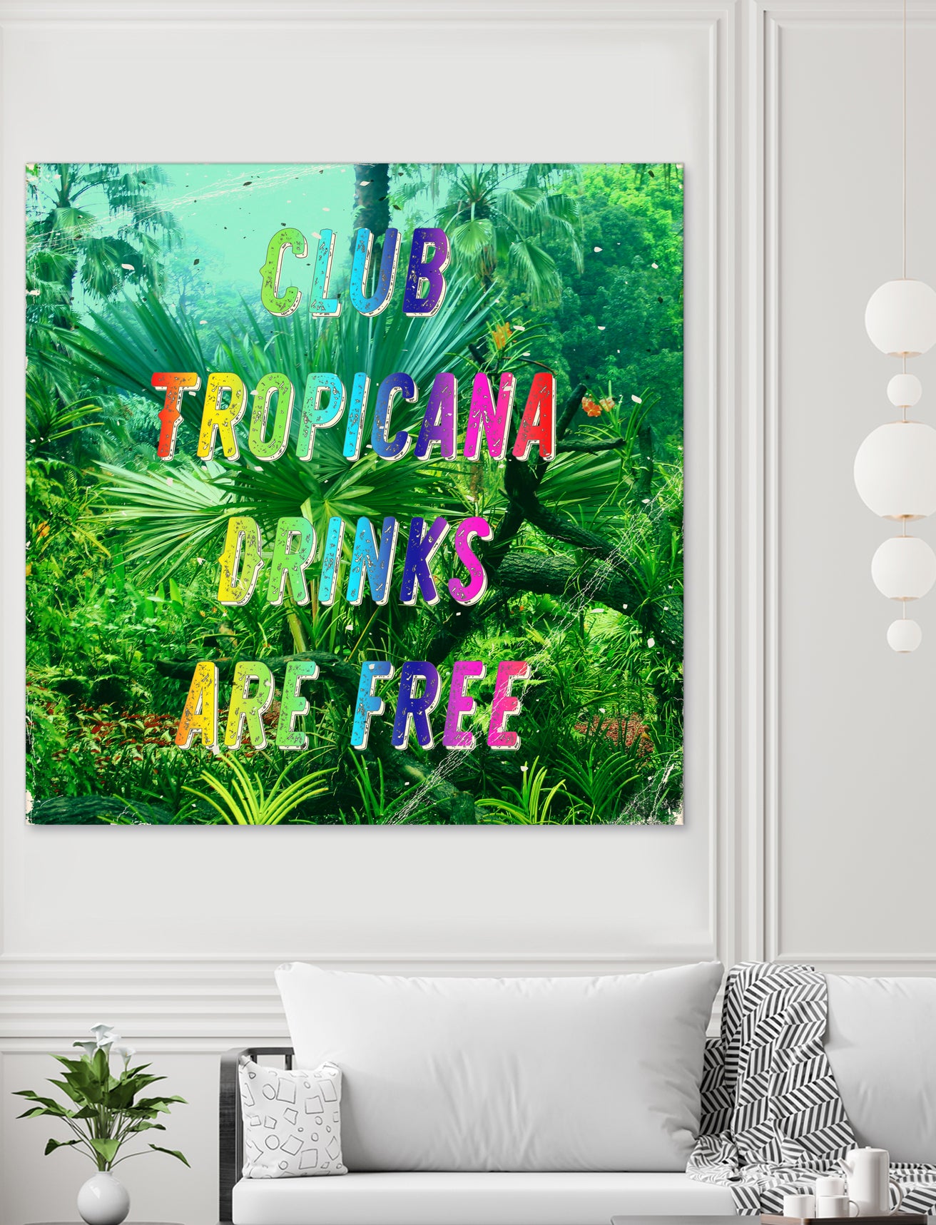 Club Tropicana-#2 by Ralph Frankenberg on GIANT ART - green photo illustration