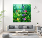 Club Tropicana-#2 by Ralph Frankenberg on GIANT ART - green photo illustration