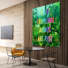 Club Tropicana-#2 by Ralph Frankenberg on GIANT ART - green photo illustration