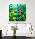 Club Tropicana-#2 by Ralph Frankenberg on GIANT ART - green photo illustration