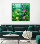 Club Tropicana-#2 by Ralph Frankenberg on GIANT ART - green photo illustration