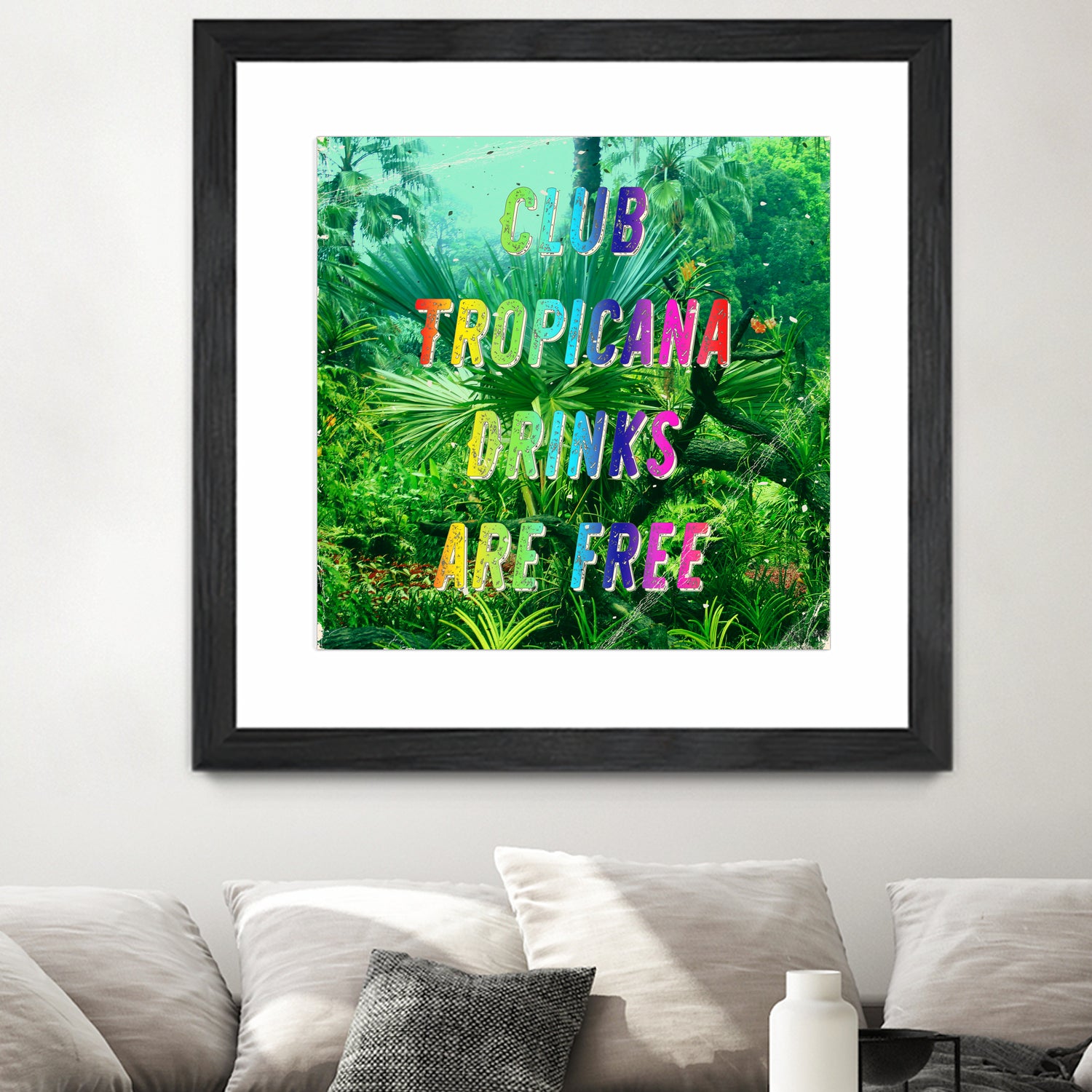 Club Tropicana-#2 by Ralph Frankenberg on GIANT ART - green photo illustration