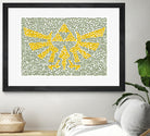 The Triforce by Caroline BESSIERES on GIANT ART - yellow digital drawing