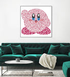 Kirby by Caroline BESSIERES on GIANT ART - pink game design