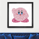 Kirby by Caroline BESSIERES on GIANT ART - pink game design