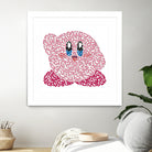 Kirby by Caroline BESSIERES on GIANT ART - pink game design