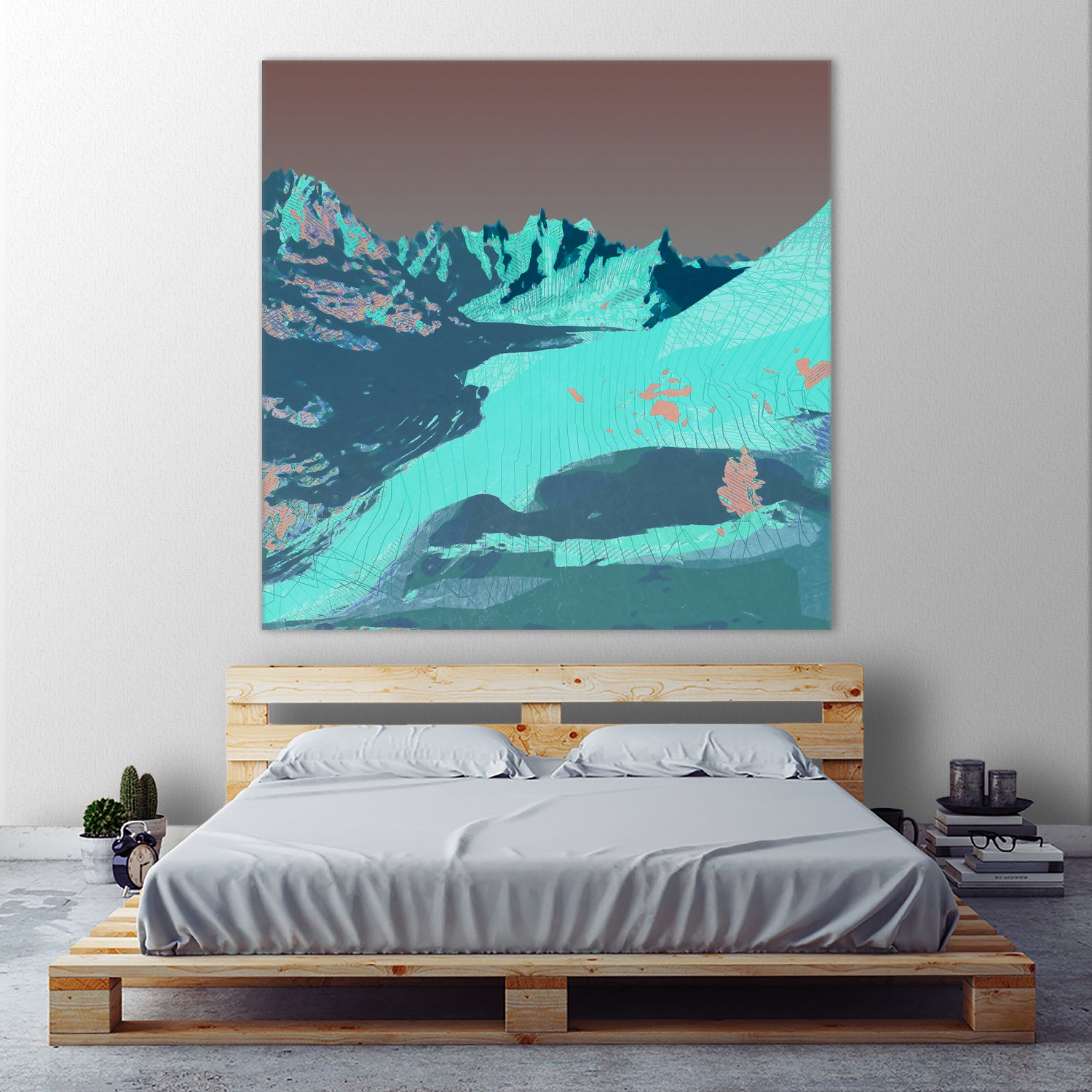 River by Jamison Gish on GIANT ART - blue digital painting