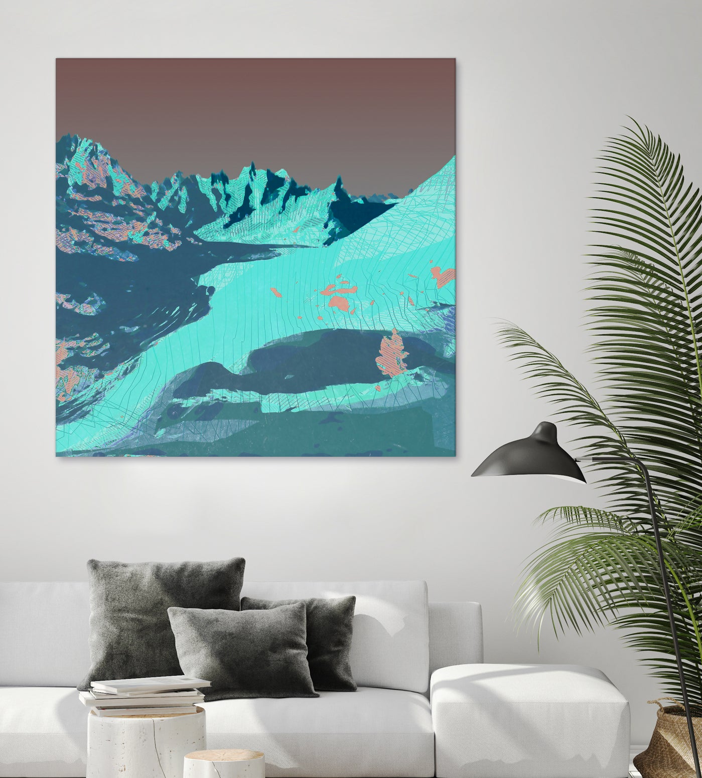 River by Jamison Gish on GIANT ART - blue digital painting