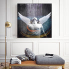 dark rain angel by Vin Zzep on GIANT ART - white photo illustration