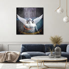 dark rain angel by Vin Zzep on GIANT ART - white photo illustration