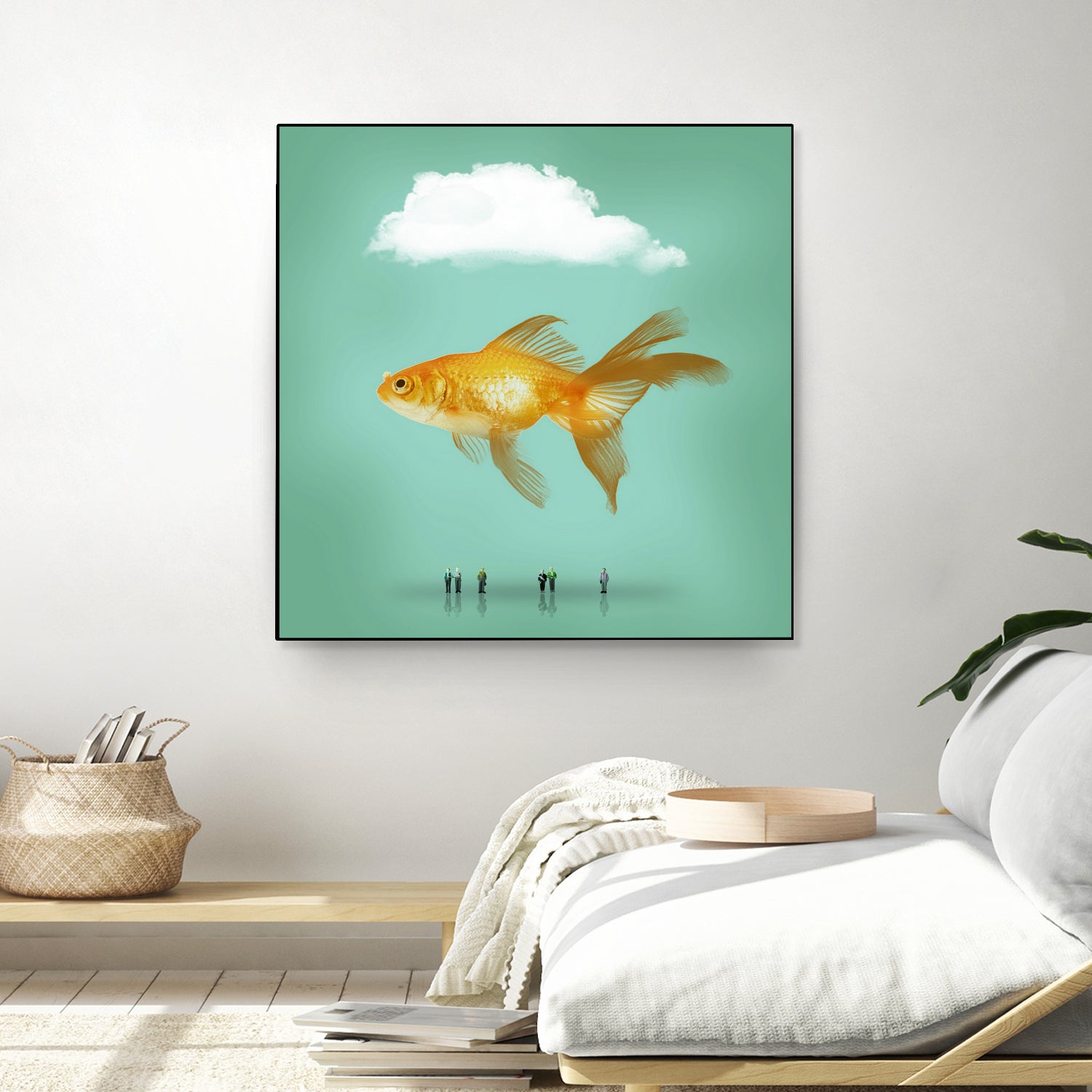 balloon fish by Vin Zzep on GIANT ART - white photo illustration