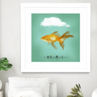 balloon fish by Vin Zzep on GIANT ART - white photo illustration