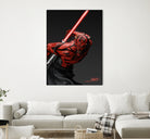 Darth Maul by Eber Riera on GIANT ART - red digital painting