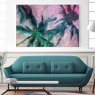 Textured Palms II by Lisa Argyropoulos on GIANT ART - green photo illustration