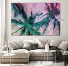 Textured Palms II by Lisa Argyropoulos on GIANT ART - green photo illustration