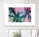 Textured Palms II by Lisa Argyropoulos on GIANT ART - green photo illustration