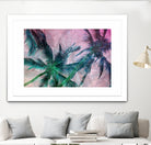 Textured Palms II by Lisa Argyropoulos on GIANT ART - green photo illustration