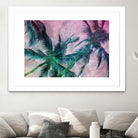 Textured Palms II by Lisa Argyropoulos on GIANT ART - green photo illustration