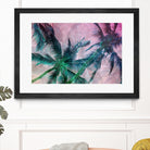 Textured Palms II by Lisa Argyropoulos on GIANT ART - green photo illustration