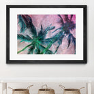 Textured Palms II by Lisa Argyropoulos on GIANT ART - green photo illustration