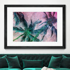 Textured Palms II by Lisa Argyropoulos on GIANT ART - green photo illustration