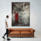 Red Letter Box by Alina Sliwinska on GIANT ART - red mixed media