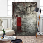 Red Letter Box by Alina Sliwinska on GIANT ART - red mixed media