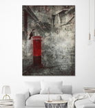 Red Letter Box by Alina Sliwinska on GIANT ART - red mixed media