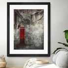 Red Letter Box by Alina Sliwinska on GIANT ART - red mixed media