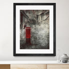 Red Letter Box by Alina Sliwinska on GIANT ART - red mixed media