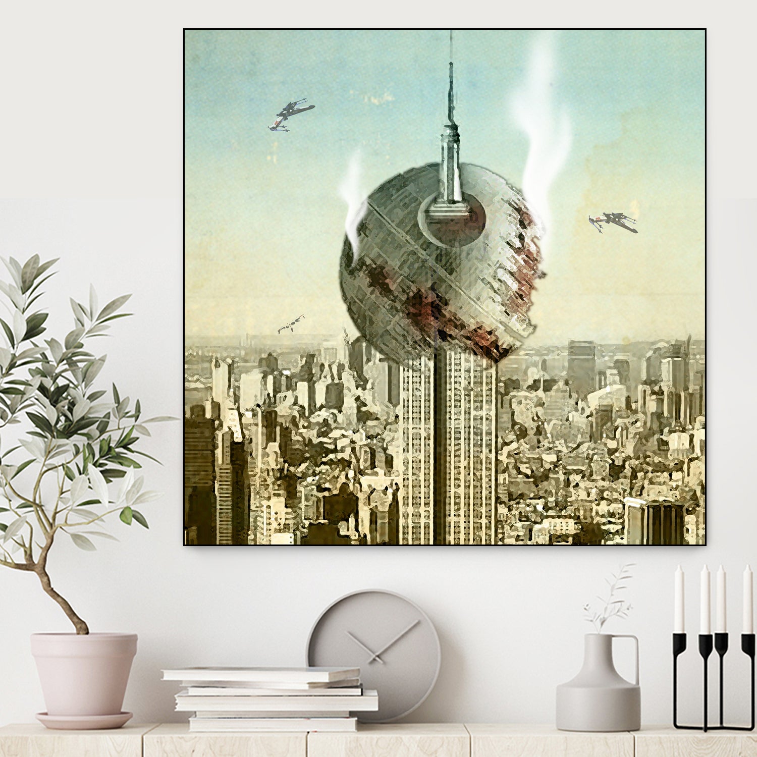 impaled on the empire by Vin Zzep on GIANT ART - white digital drawing