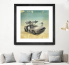 STORMTROOPER IN A DELOREAN II by Vin Zzep on GIANT ART - white digital painting