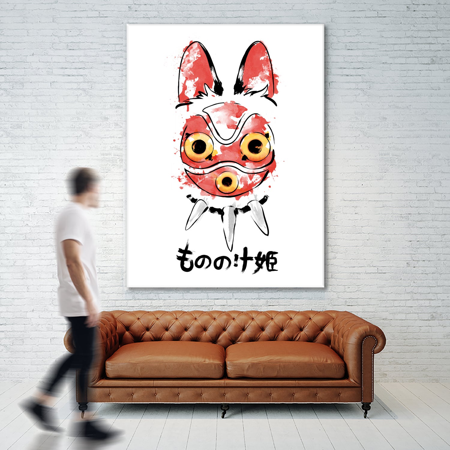 Wolf Girl Mask by Antonio Camarena on GIANT ART - white digital painting