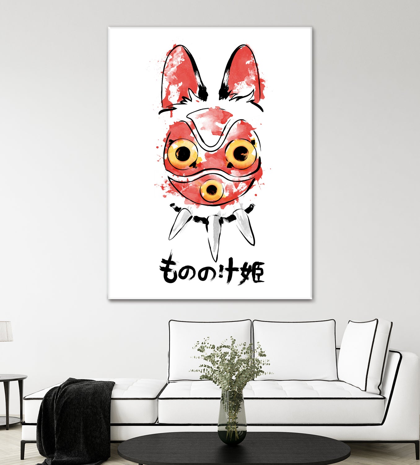 Wolf Girl Mask by Antonio Camarena on GIANT ART - white digital painting