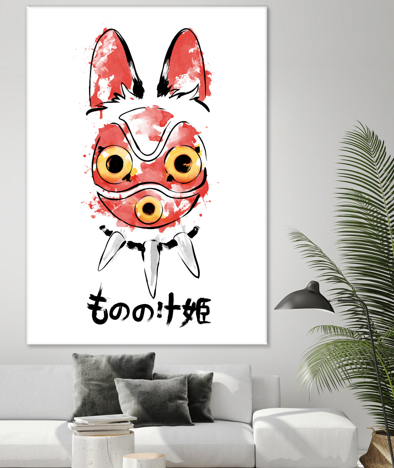 Wolf Girl Mask by Antonio Camarena on GIANT ART - white digital painting