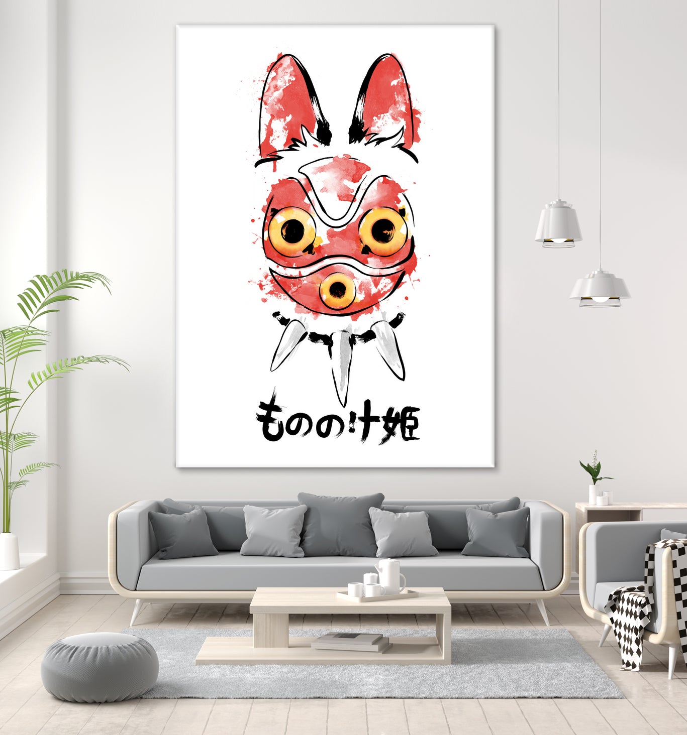 Wolf Girl Mask by Antonio Camarena on GIANT ART - white digital painting