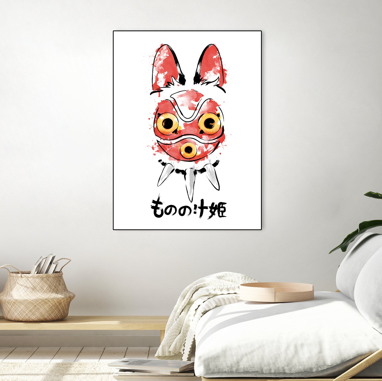 Wolf Girl Mask by Antonio Camarena on GIANT ART - white digital painting