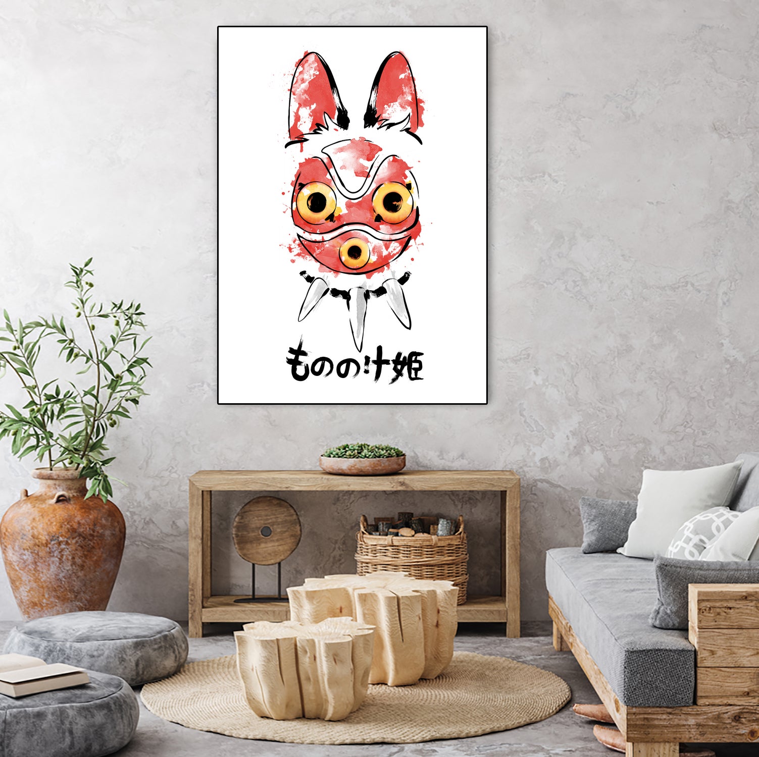 Wolf Girl Mask by Antonio Camarena on GIANT ART - white digital painting