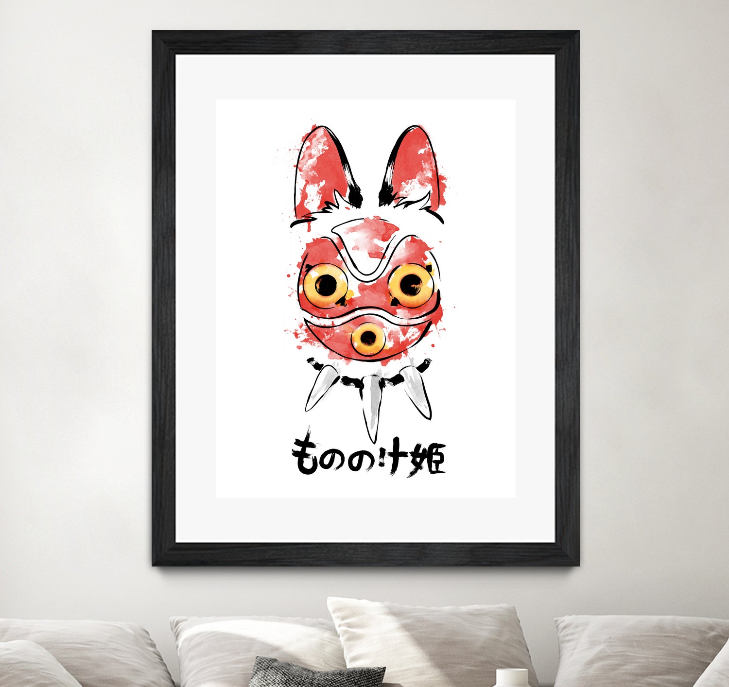 Wolf Girl Mask by Antonio Camarena on GIANT ART - white digital painting