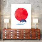 Fear the red by Robert Farkas on GIANT ART - red digital painting