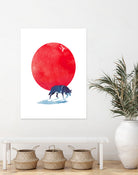 Fear the red by Robert Farkas on GIANT ART - red digital painting