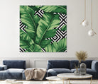 Banana leaf by Paola Morpheus on GIANT ART - green digital painting