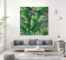 Banana leaf by Paola Morpheus on GIANT ART - green digital painting