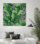 Banana leaf by Paola Morpheus on GIANT ART - green digital painting