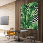 Banana leaf by Paola Morpheus on GIANT ART - green digital painting