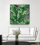 Banana leaf by Paola Morpheus on GIANT ART - green digital painting