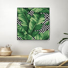 Banana leaf by Paola Morpheus on GIANT ART - green digital painting